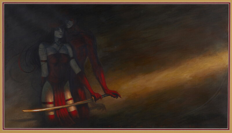 Roberto Ricci, Illustration  Elektra - Illustration originale