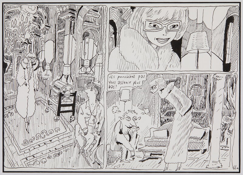 Joann Sfar, Tu n'as rien à craindre de moi - Planche originale
