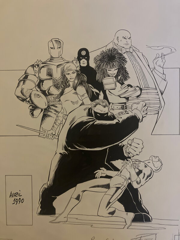 Dd by CT par Ciro Tota - Planche originale