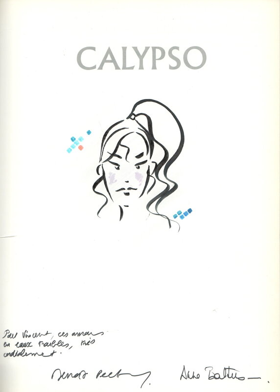 Calypso par Anne Baltus - Dédicace