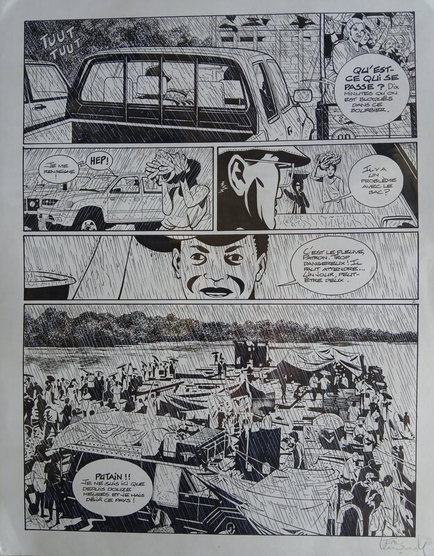 La Fugitive - Tome 3 : CODA - page 2 - Éric Lenaerts - Planche originale