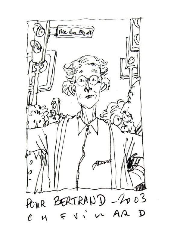 Hubert Chevillard, Le pont dans la vase - T4 - Sketch