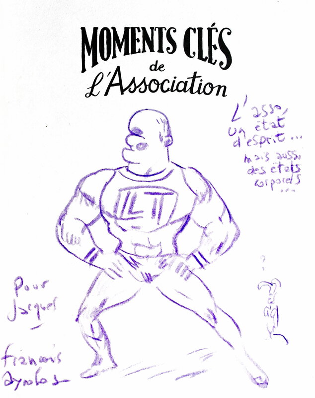 François Ayroles, Moments clefs de l'Association - Dédicace