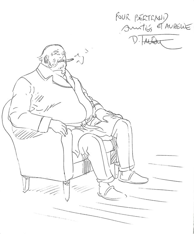 Denis Falque, Le triangle secret - T1 - Sketch