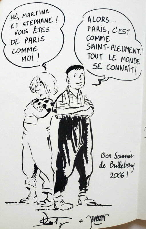 Louis Jourdan, Jean-Marc Desloges, LES AVENTURES DU P'TIT HUGO    T1 PREMIERS EXPLOITS - Dédicace