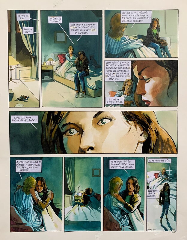 For sale - Histoire d'en ville by Olivier Berlion - Comic Strip