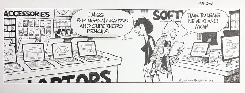 Zits par Jim Borgman - Planche originale