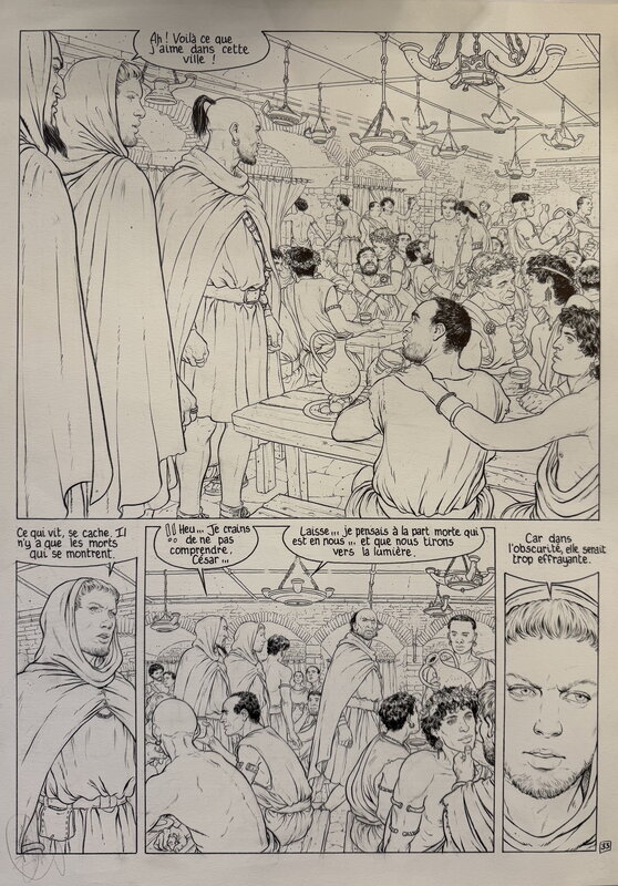 Murena par Philippe Delaby - Planche originale