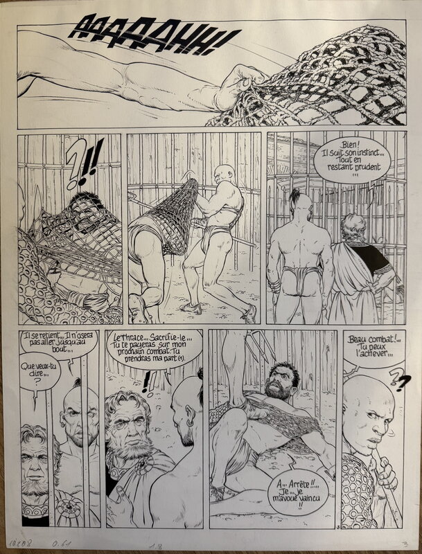 Murena par Philippe Delaby - Planche originale