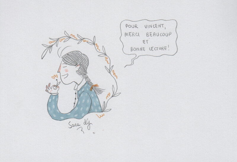 Derriere le rideau par Del Giudice - Dédicace