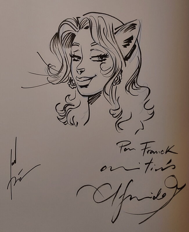 Juanjo Guarnido, Blacksad TT tome 1 version Bulle - Dédicace