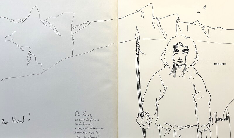 De pierres et d'os par Jean-Paul Krassinsky - Dédicace