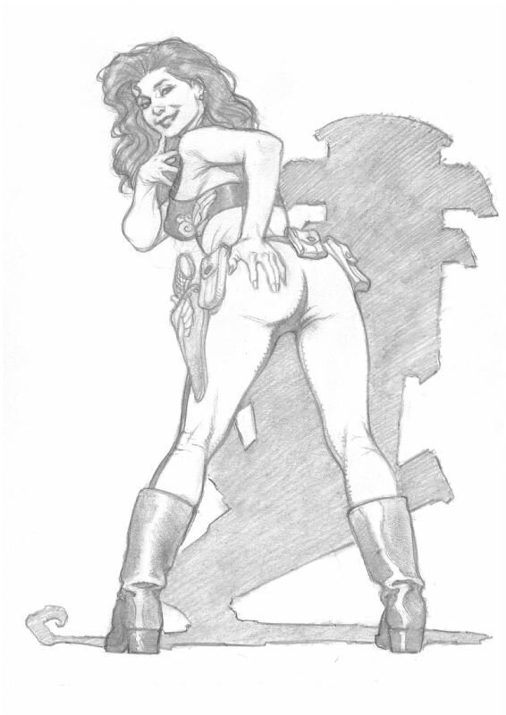 Hannah Azote par Mark Schultz - Illustration originale