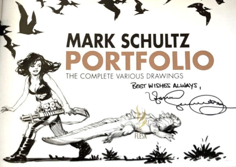 Portfolio Remarque par Mark Schultz - Dédicace