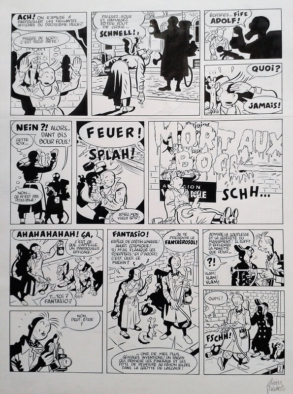 Spirou Spezial by Olivier Schwartz - Comic Strip