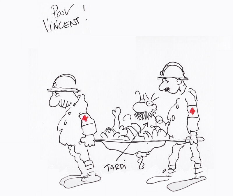 Dernier assaut by Jacques Tardi - Sketch