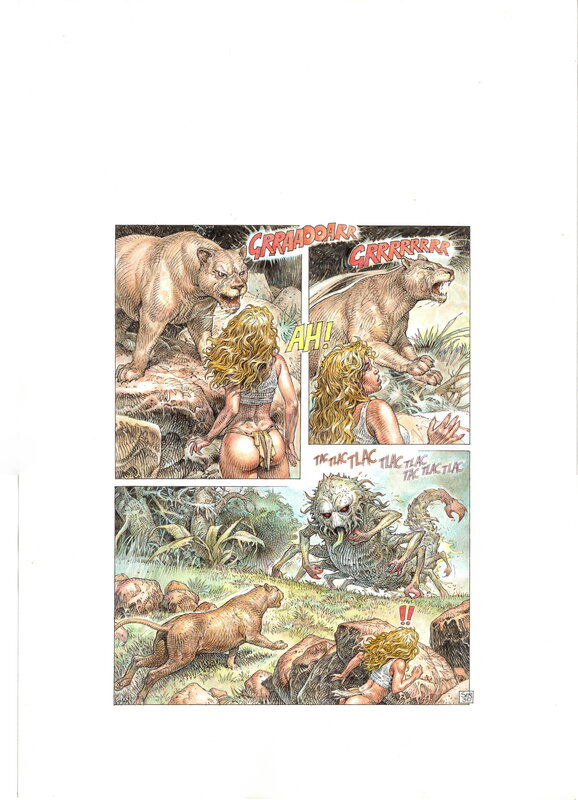 En vente - Druuna [Anima] par Paolo Eleuteri Serpieri - Planche originale