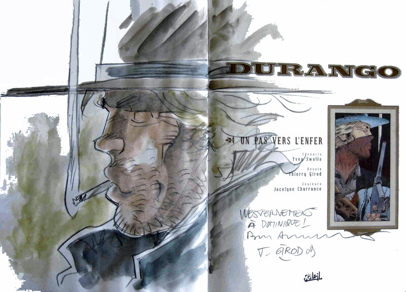 Durango - T14 par Thierry Girod - Dédicace