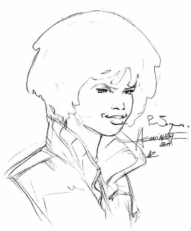 Xiii mystery - T3 by Éric Henninot - Sketch