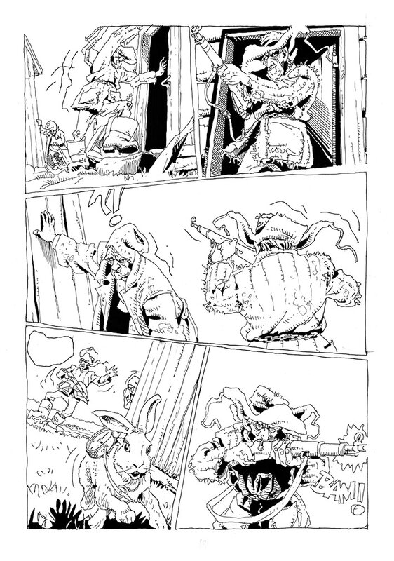 Andrzej Łaski, Jakub Wędrowycz - La malédiction du C2H5OH / Klątwa C2H5OH - Page 15 - Planche originale