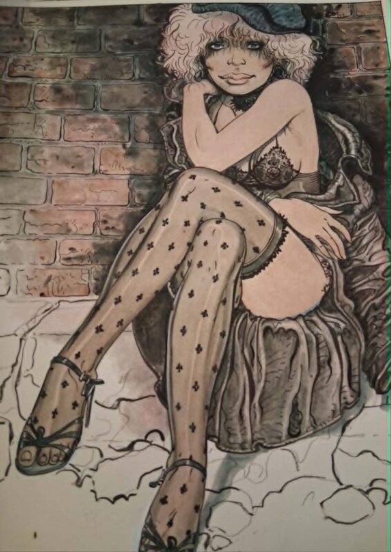 Female personage by Malik - Illustration originale