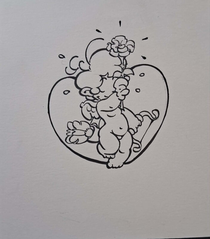 Malik, Cupido(N) illustration - Illustration originale