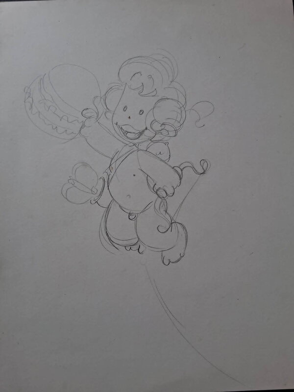 Malik, Cupido(N) illustration - Original Illustration