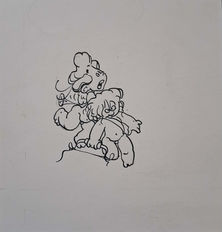 Malik, Cupido(N) mini illustration - Original Illustration