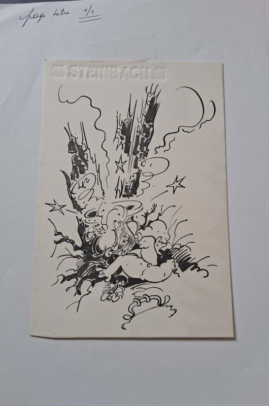 Malik, Cupido(N) title page published - Illustration originale