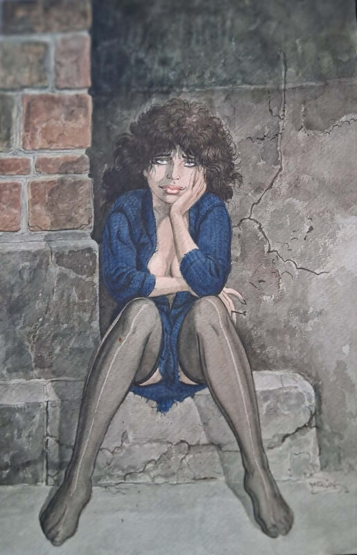 Malik girl - Illustration originale