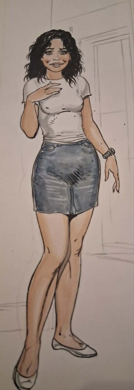 Malik girl - Original Illustration