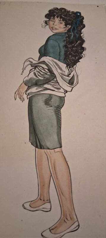 Malik girl - Original Illustration