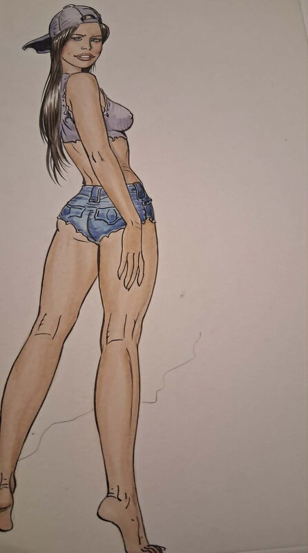 Malik girl - Original Illustration