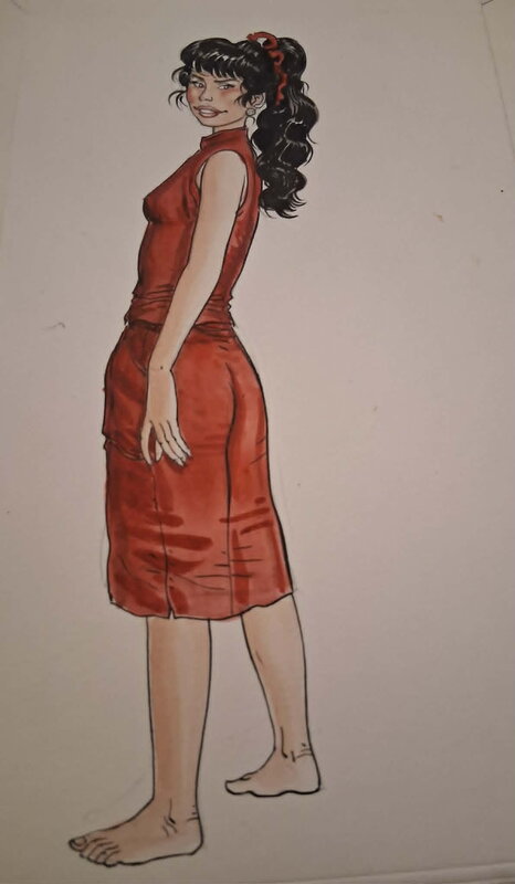 Malik girl - Illustration originale
