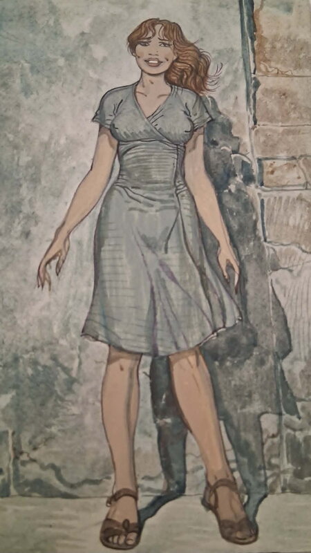 Malik girl - Illustration originale