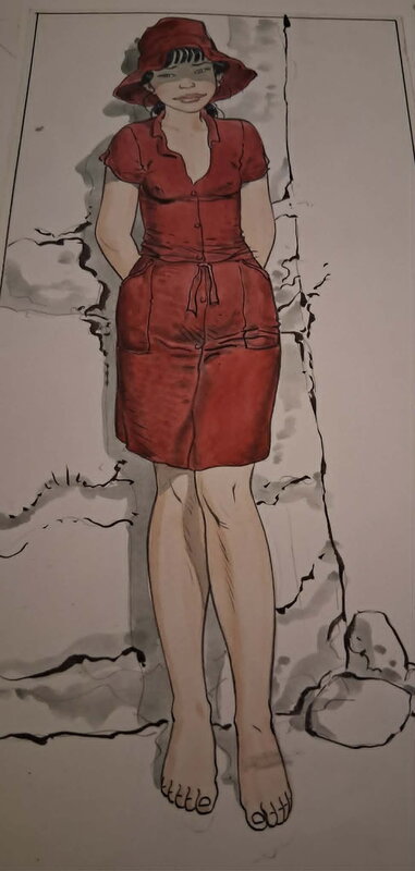 Malik girl - Illustration originale
