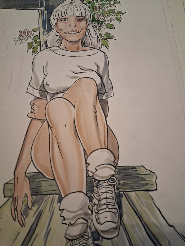 Malik girl - Original Illustration