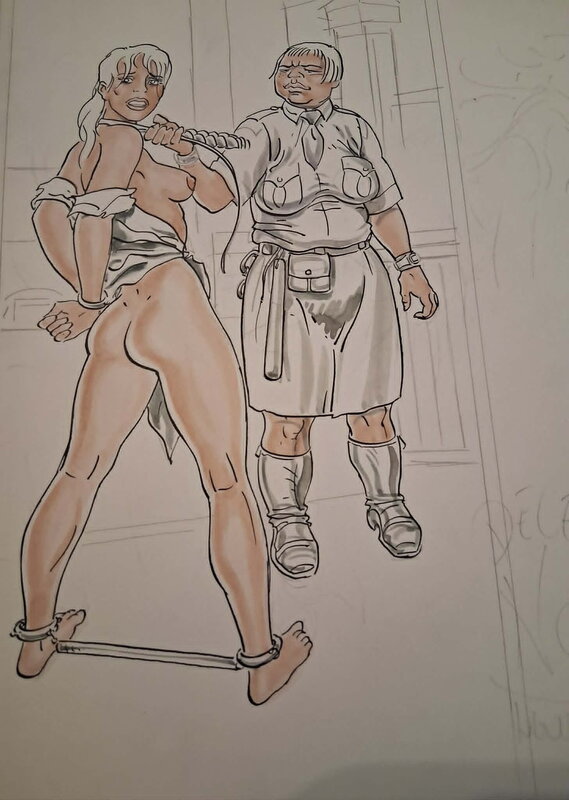 Sm scene par Malik - Illustration originale