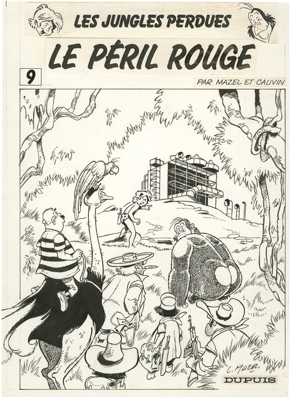 Le péril rouge by Mazel - Original Cover