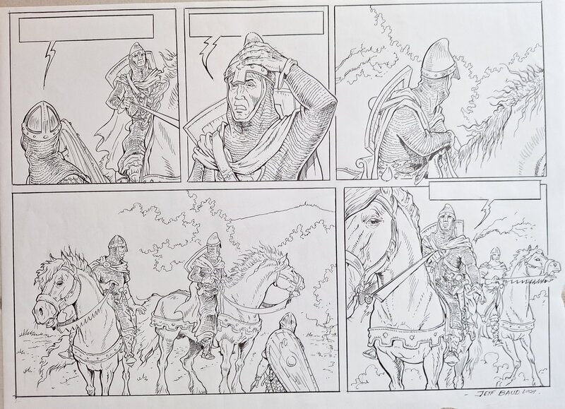 Moyen age by Jeff Baud - Comic Strip