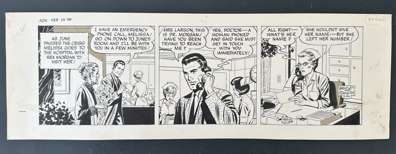 For sale - Marvin Bradley, Frank Edgington, Planche Originale 