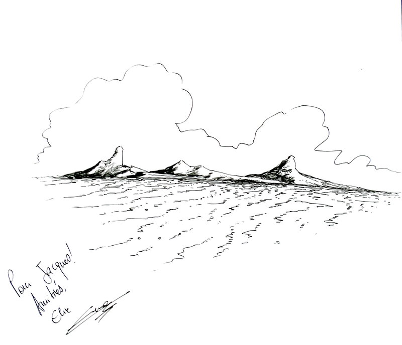 Cometa par Elie Huault - Dédicace