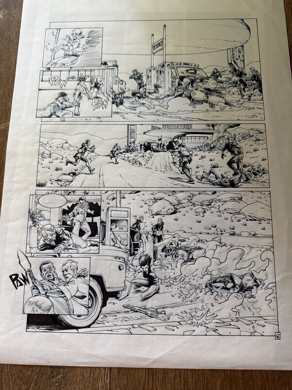En vente - Carmen Mc Callum par Gess - Planche originale