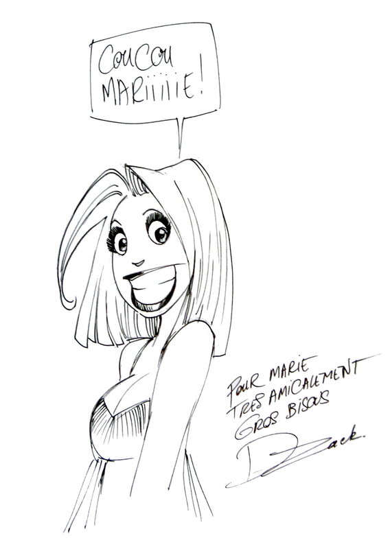 Les blondes - T6 par Dzack - Dédicace