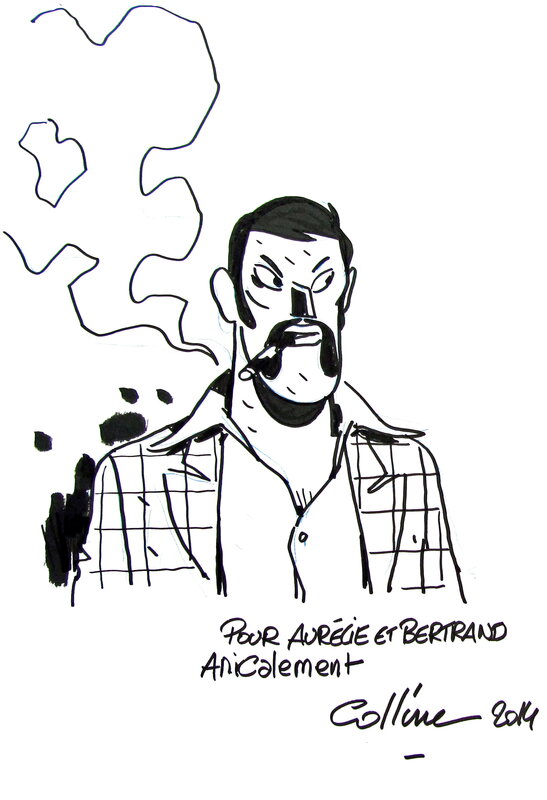 Manitas by Michel Colline - Sketch