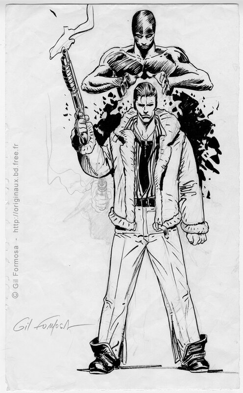 Sergent-Major BOWEN by Gil Formosa - Comic Strip