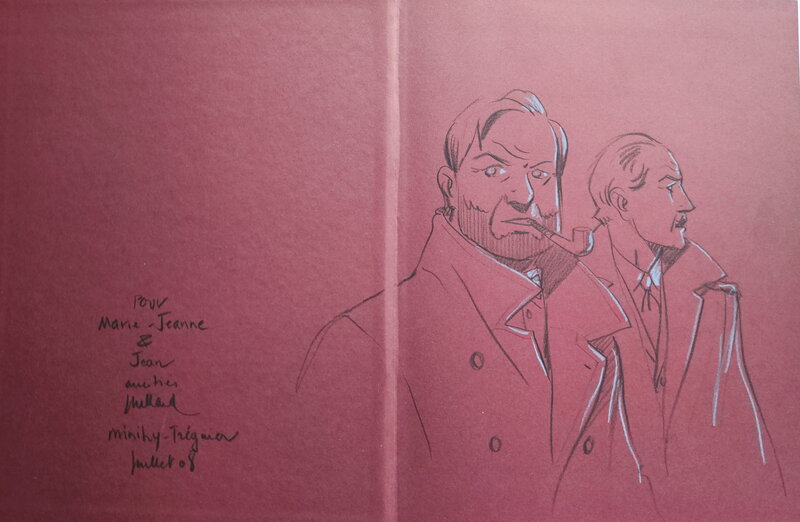 André Juillard, 2008 - Dans les coulisses de Blake et Mortimer - Dédicace