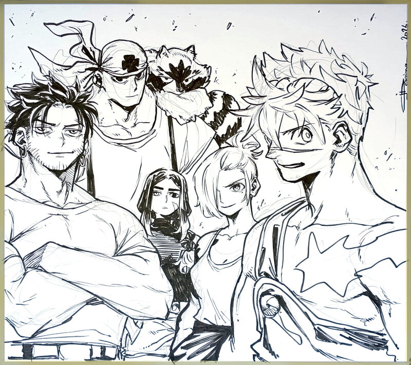 Ripper team by Jeronimo Cejudo - Original Illustration
