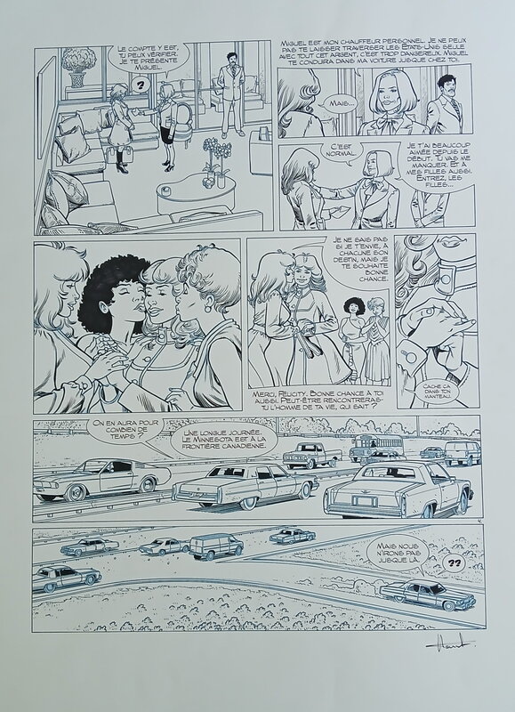 XIII Mystery - Tome 14 : Traquenards et sentiments - Henriet - Planche originale
