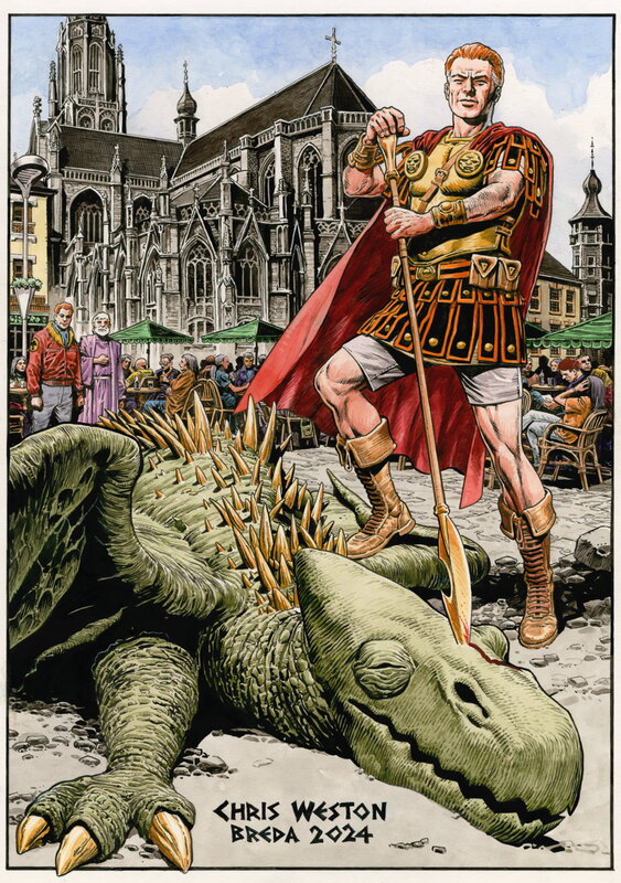 Chris Weston Trigo in Breda - Illustration originale